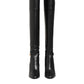 Dolce & Gabbana Black Leather Over-The-Knee DG Boots  Shoes