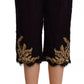 Dolce & Gabbana Black Lace Gold Baroque SPECIAL PIECE Shorts