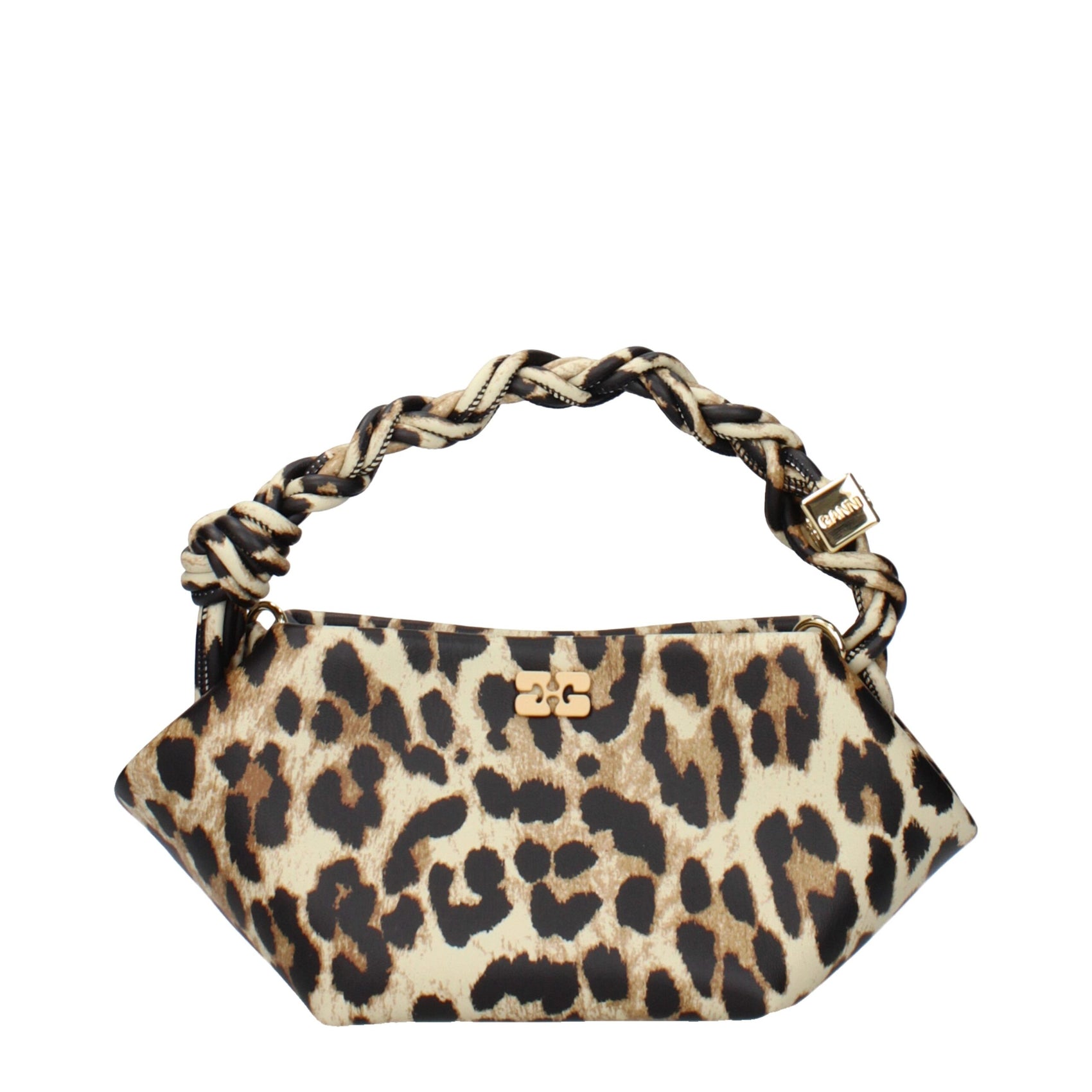 Ganni Brown Leather Handbags