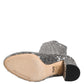 Dolce & Gabbana Shoes Silver Sequins Glitter High Heel Boot Shoes