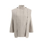Fendi Cream Wool Coat