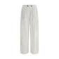 Brunello Cucinelli White Cotton Joggers (Workout Pants)