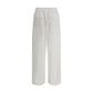 Brunello Cucinelli White Cotton Joggers (Workout Pants)