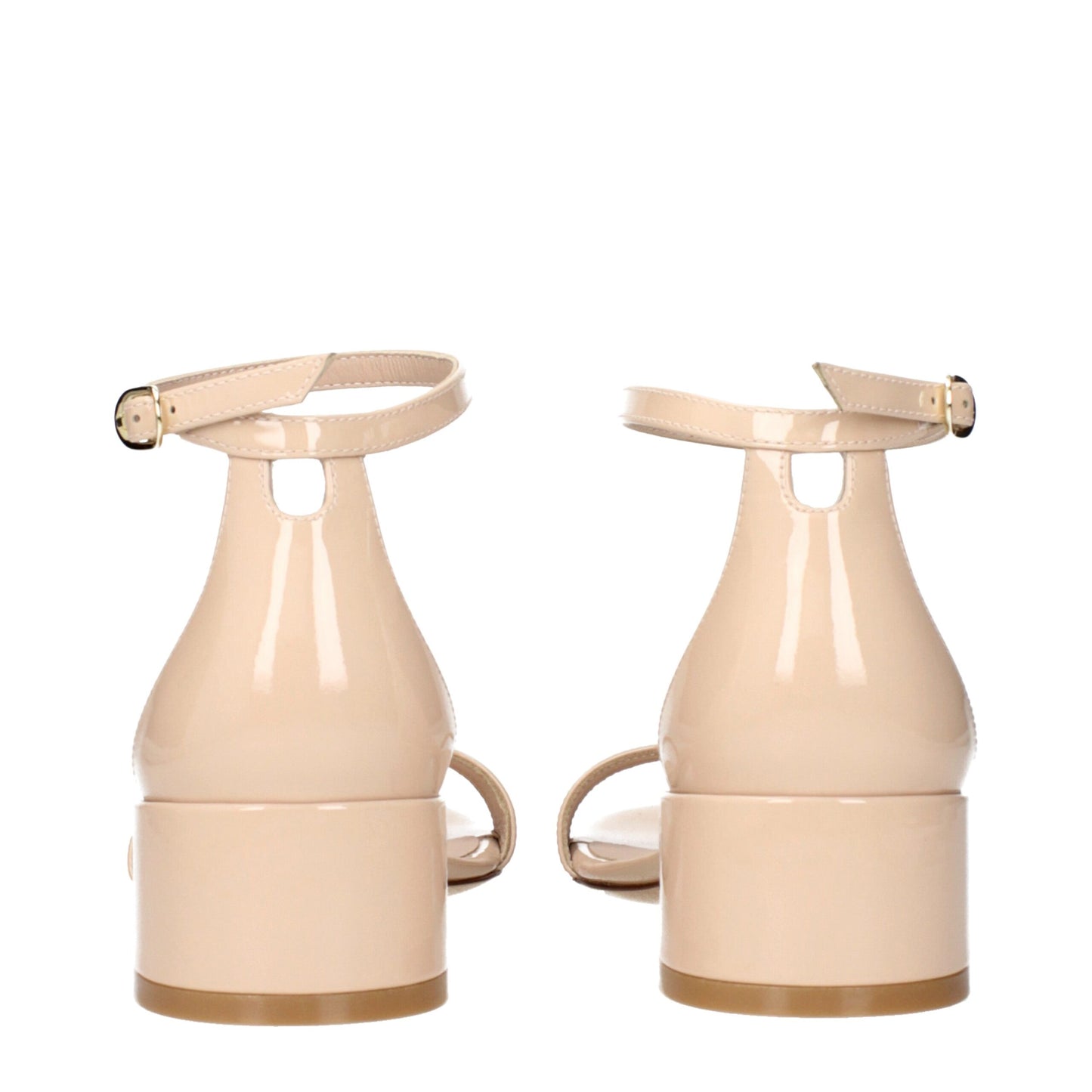 Stuart Weitzman Beige Leather Sandals