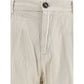 Cruna White Cotton Casual Pants