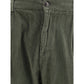 Cruna Green Cotton Casual Pants