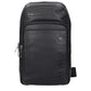 Piquadro Black Leather Crossbody Bags