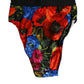 Dolce & Gabbana Multicolor Floral Print High Waist Panty Underwear