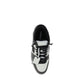 Off-White Gray Calf Leather Bos Taurus Low Top Sneakers