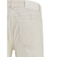 PT Torino White Cotton Casual Pants