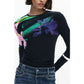 Desigual Black Viscose Women Top