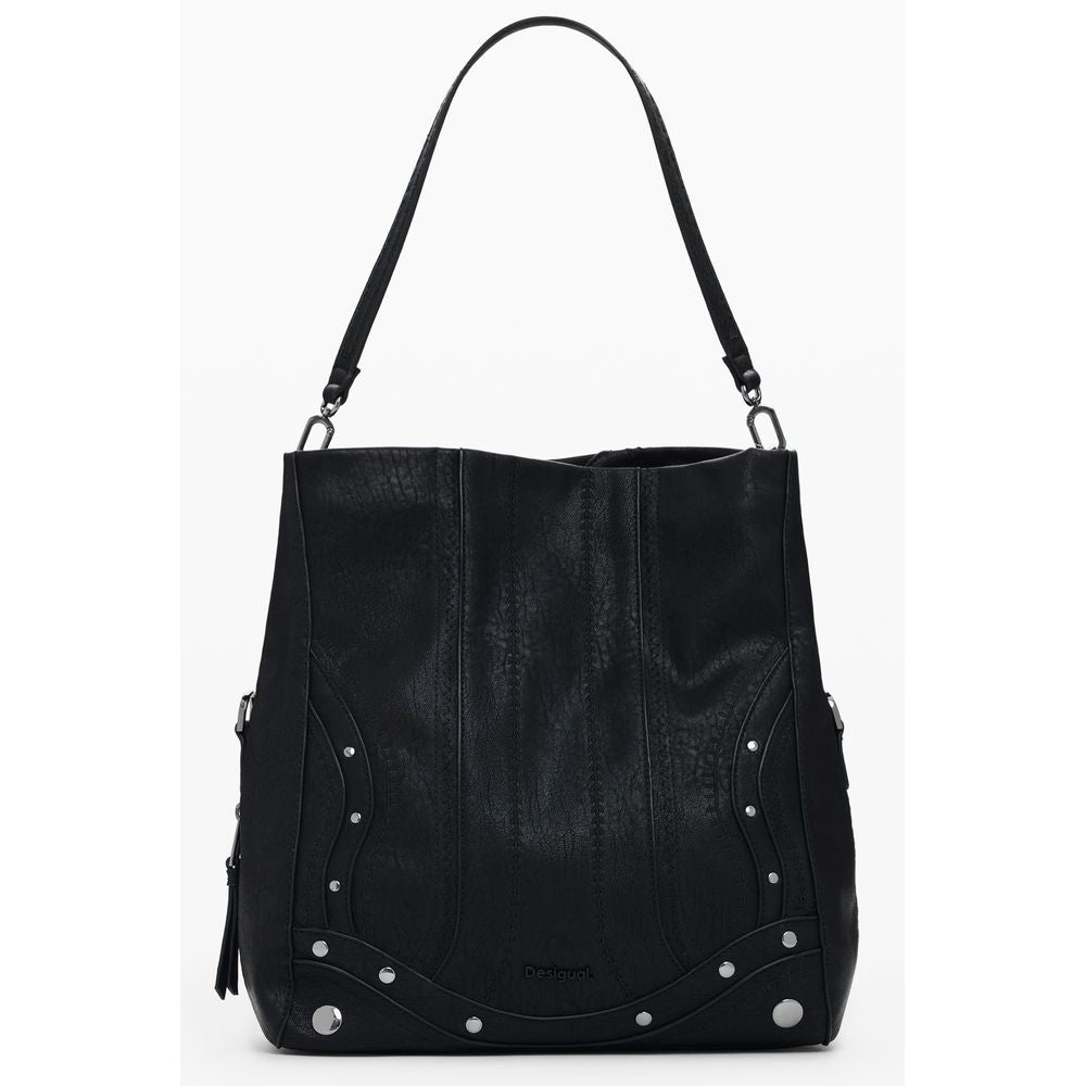 Desigual Black Polyethylene Handbag