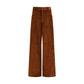 Petar Petrov Brown Cotton Casual Pants