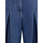 Dolce & Gabbana Blue Cotton Straight-Leg Jeans