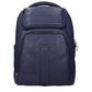 Piquadro Blue Leather Backpack