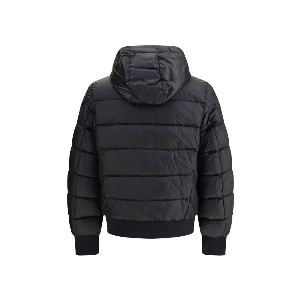 Parajumpers Black Polyamide Coat