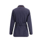 Brunello Cucinelli Blue Polyester Coat