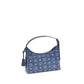 MCM Blue Fabric Shoulder Bag