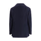 Brunello Cucinelli Blue Wool Coat