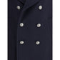 Brunello Cucinelli Blue Wool Coat