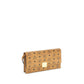 MCM Beige Fabric Wallet