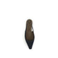 Brunello Cucinelli Blue Cotton Ballet Flats