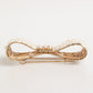 Dolce & Gabbana Gold Brass Glas Crystal Faux Pearl Embellished Brooch