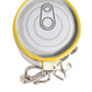 Dolce & Gabbana Amore Leather Multicolor Bag Charm Coin Case Keychain Keyring