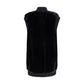 PINKO Long Vest in faux fur