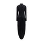 Magda Butrym Black Viscose Casual Dress