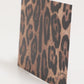 Dolce & Gabbana Multicolor Leopard Print Envelope Paper Post Card Holder