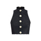 Balmain Baroque crop Top