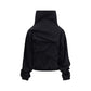 ALAINPAUL Black Polyamide Full-Length Jacket