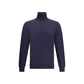 ZEGNA Blue Cashmere Turtleneck
