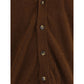 Laneus Brown Cashmere Cardigan