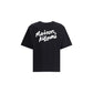 Maison Kitsuné Black Cotton T-Shirt