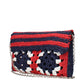 Miu Miu Multicolor Raffia Clutch Bag