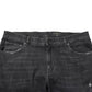 Dolce & Gabbana Black Cotton Slim Fit Distressed Ripped Logo Jeans