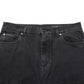 Dolce & Gabbana Black Denim Wide Leg Relaxed Fit Pants Jeans