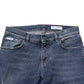 Dolce & Gabbana Blue Cotton Logo Plaque Skinny Men Denim Jeans