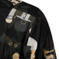 Dolce & Gabbana Black Cowboy Collared GOLD Formal Dress Shirt