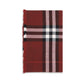Burberry Red Wool Scarf
