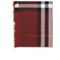 Burberry Red Wool Scarf