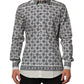 Dolce & Gabbana Multicolor Monkey Tie Print GOLD Dress Shirt