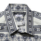 Dolce & Gabbana Multicolor Monkey Tie Print GOLD Dress Shirt