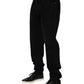 Dolce & Gabbana Black Cotton Regular Denim Men Trouser Jeans