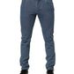 Dolce & Gabbana Blue Cotton Stretch Slim Fit Men Denim Jeans