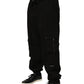 Dolce & Gabbana Black Cotton Cargo Jogger Sweatpants Pants