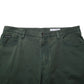 Dolce & Gabbana Dark Green Cotton Stretch Loose Denim Jeans