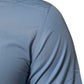 Dolce & Gabbana Blue Cotton Collared GOLD Formal Dress Shirt